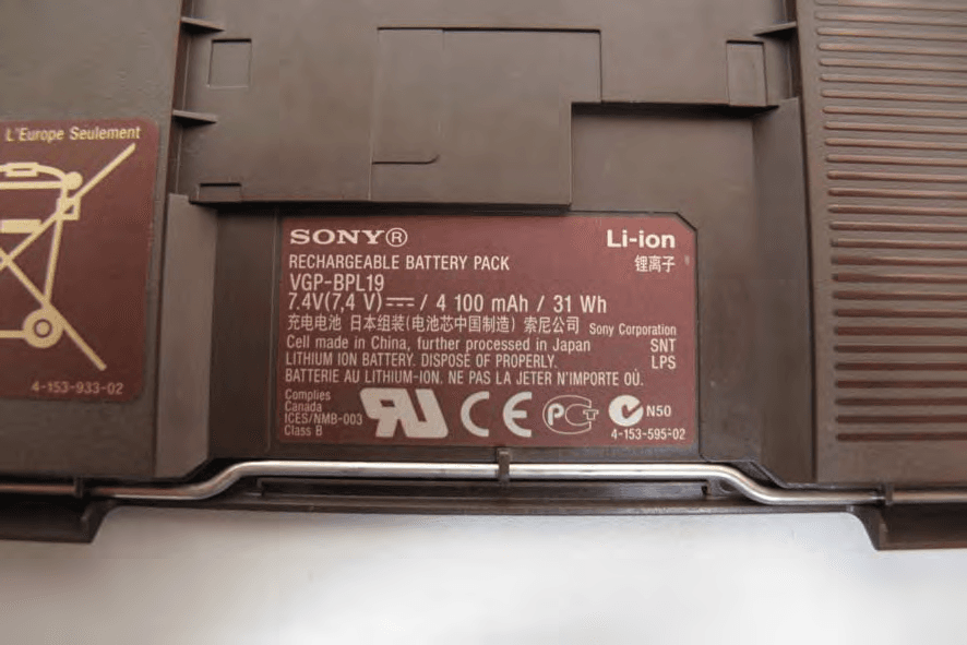 Notebook Device - FCC ID AK8PCG11312L - Sony Group Corporation (1)