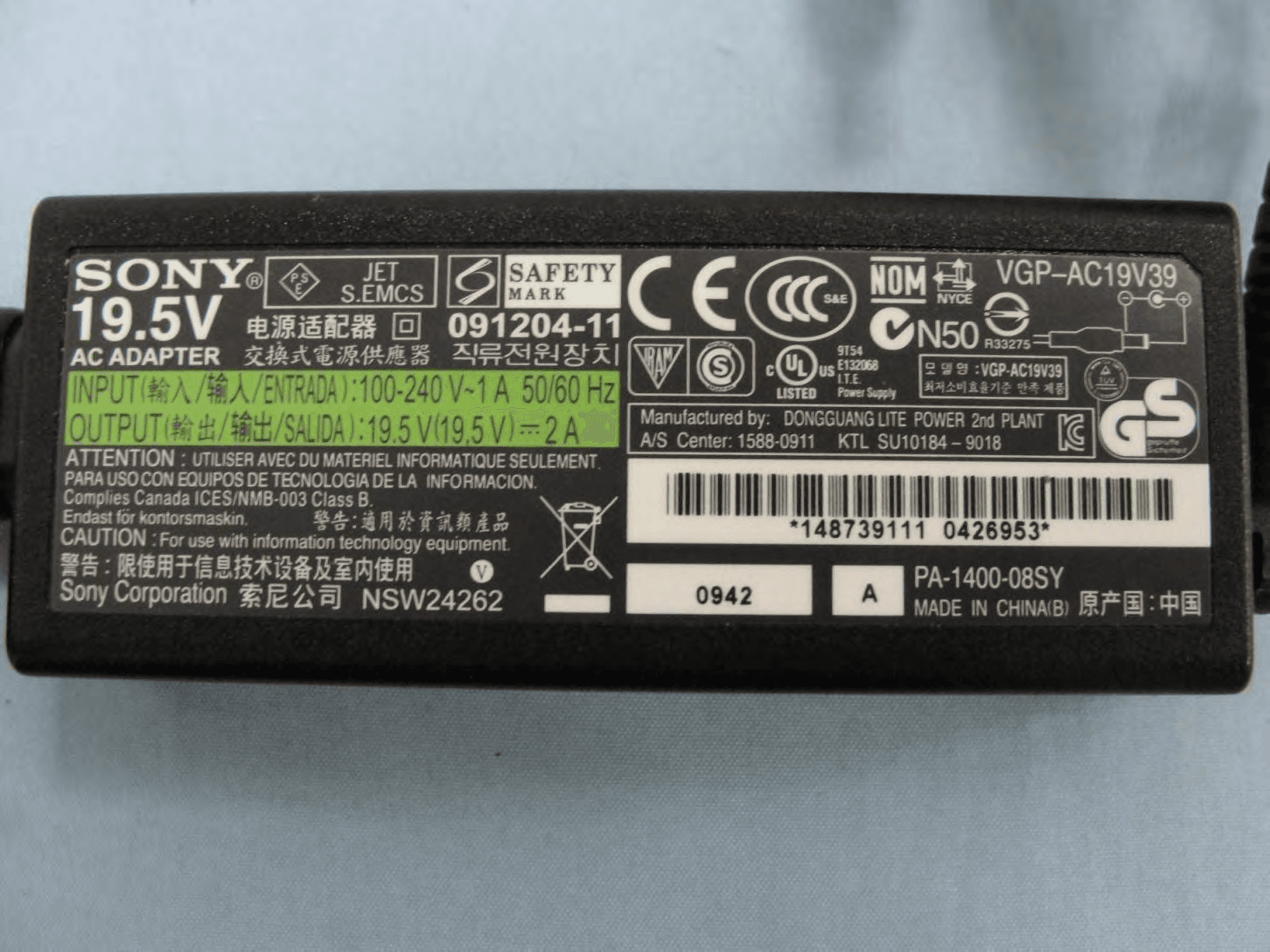 Notebook - FCC ID AK8PCG21313L - Sony Group Corporation