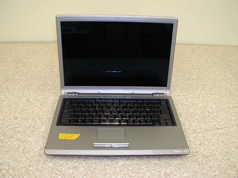 Notebook Personal Computer with WLAN - FCC ID AK8PCG6C1L - Sony Group Corporation
