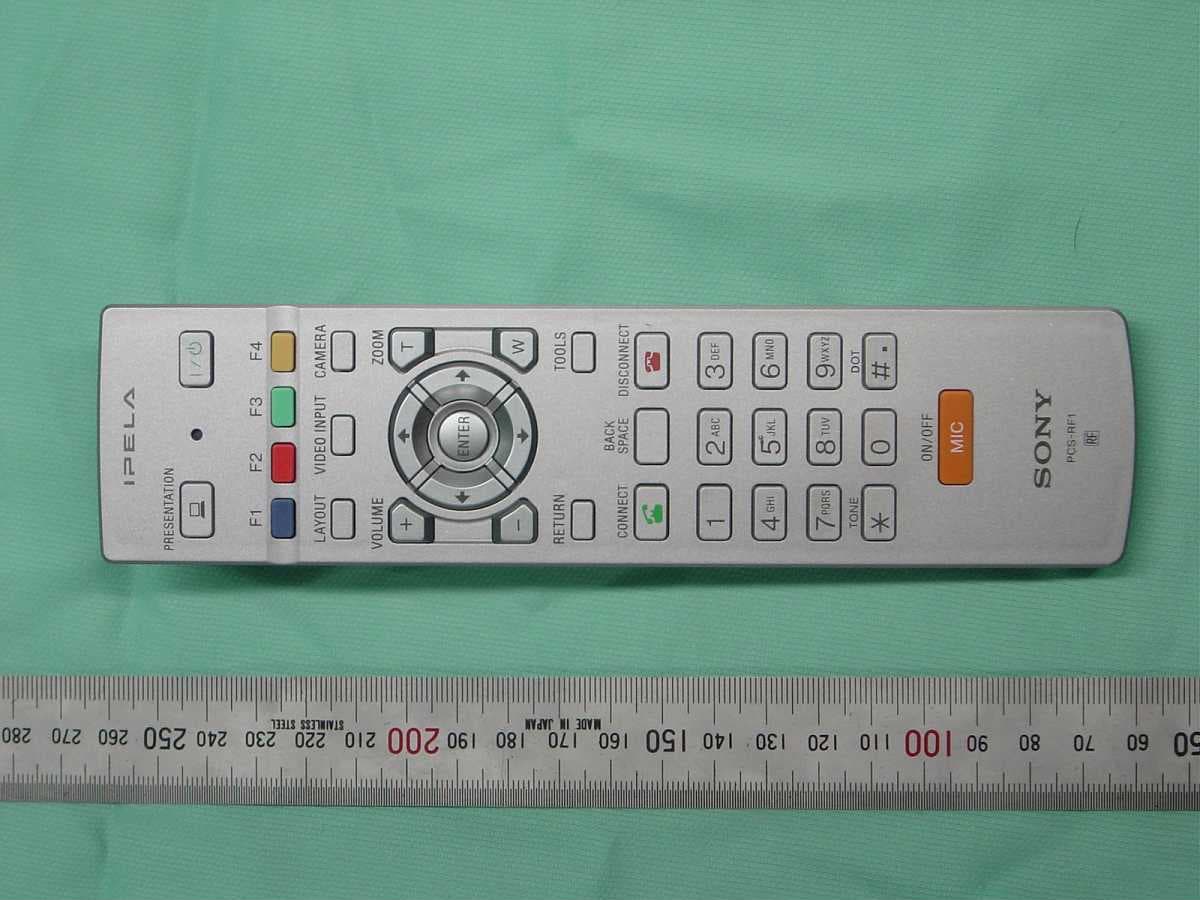 Wireless Remote Commander - FCC ID AK8PCSRF1 - Sony Group Corporation