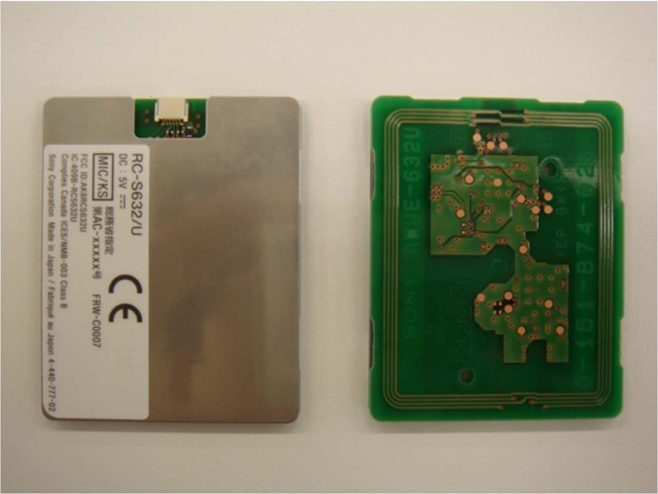 Contactless IC Card Reader/Writer - FCC ID AK8RCS632U - Sony Group Corporation (2)