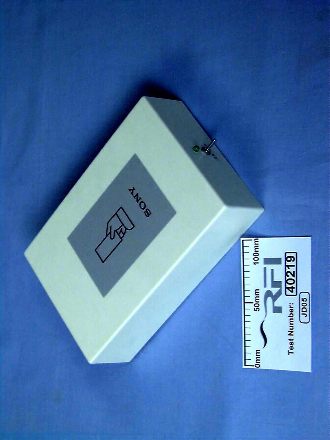 Sony Remote Card System Reader/Writer  RC-S445C - FCC ID AK8S445C - Sony Group Corporation