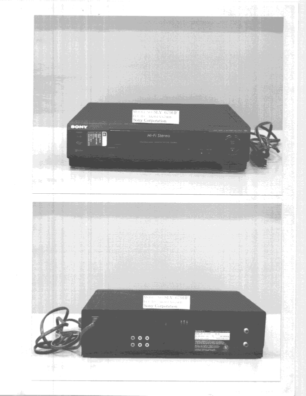 HID - Part 15 TV Interface Device - FCC ID AK8SLV679HF - Sony Group Corporation