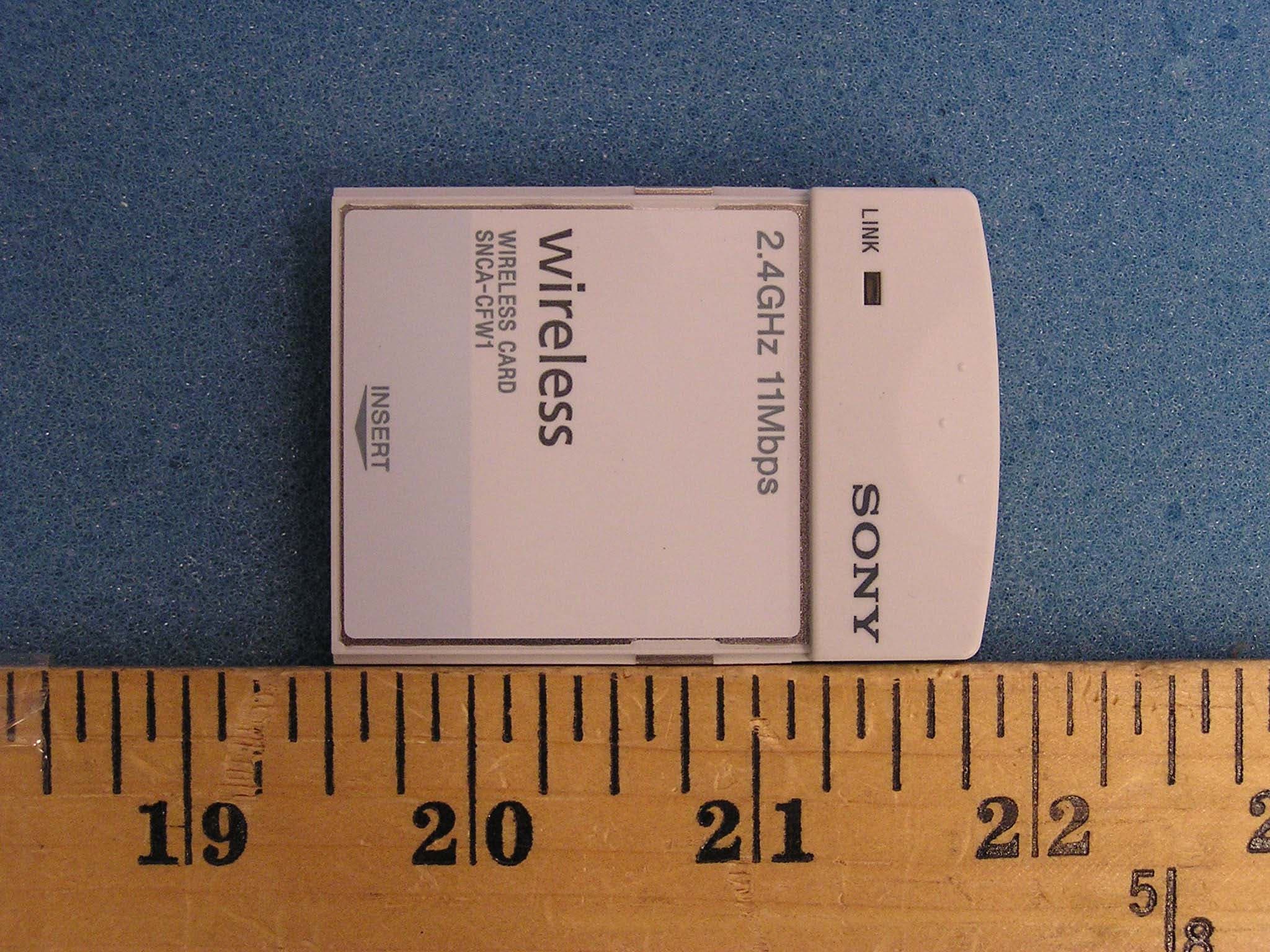 802.11b Wireless LAN CF Card - FCC ID AK8SNCACFW1 - Sony Group Corporation (2)