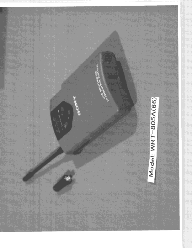 TNT - Licensed Non-Broadcast Transmitter Worn on Body - FCC ID AK8WRT805A66 - Sony Group Corporation (5)