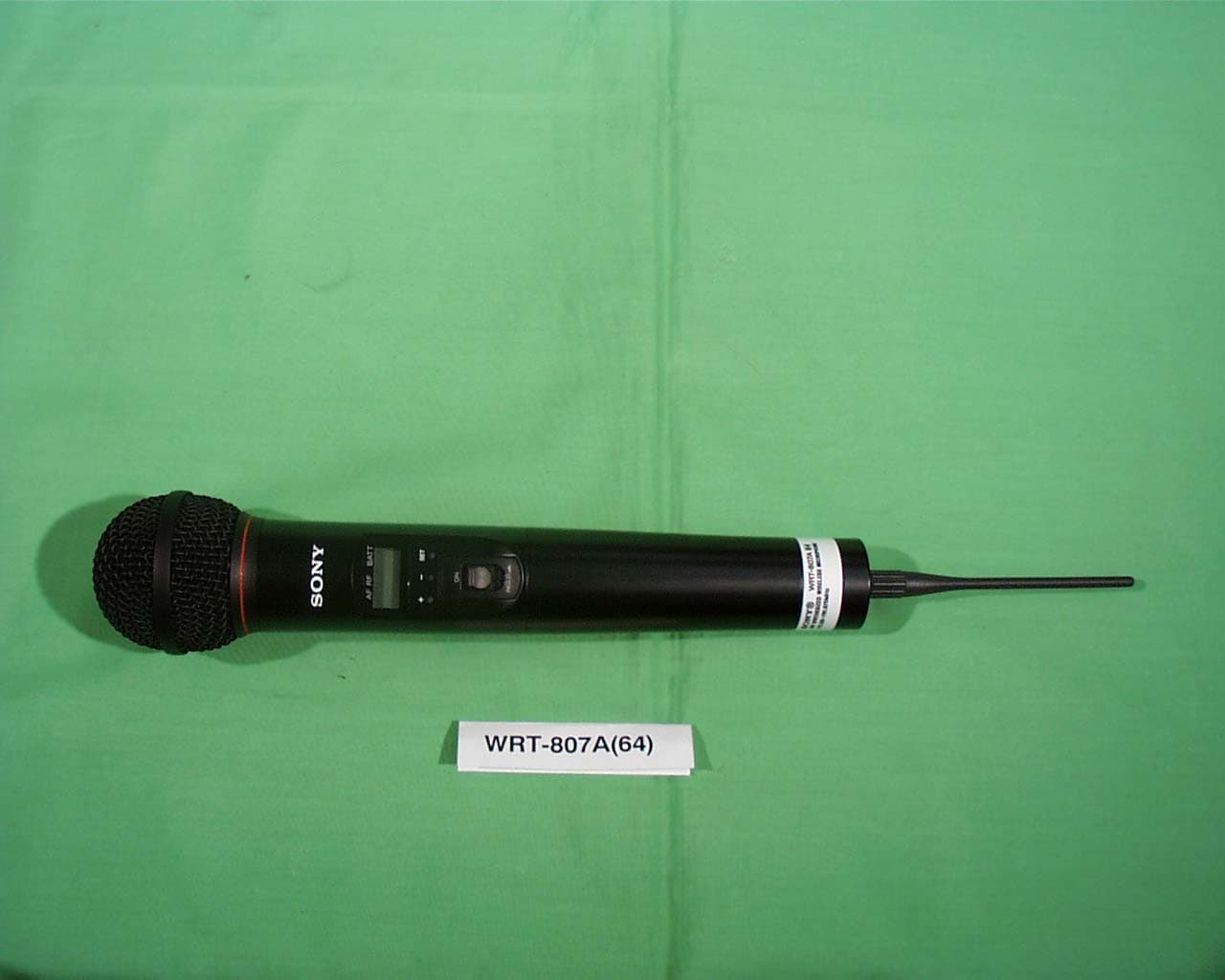 UHF Synthesized Wireless Microphone - FCC ID AK8WRT807A64 - Sony Group Corporation