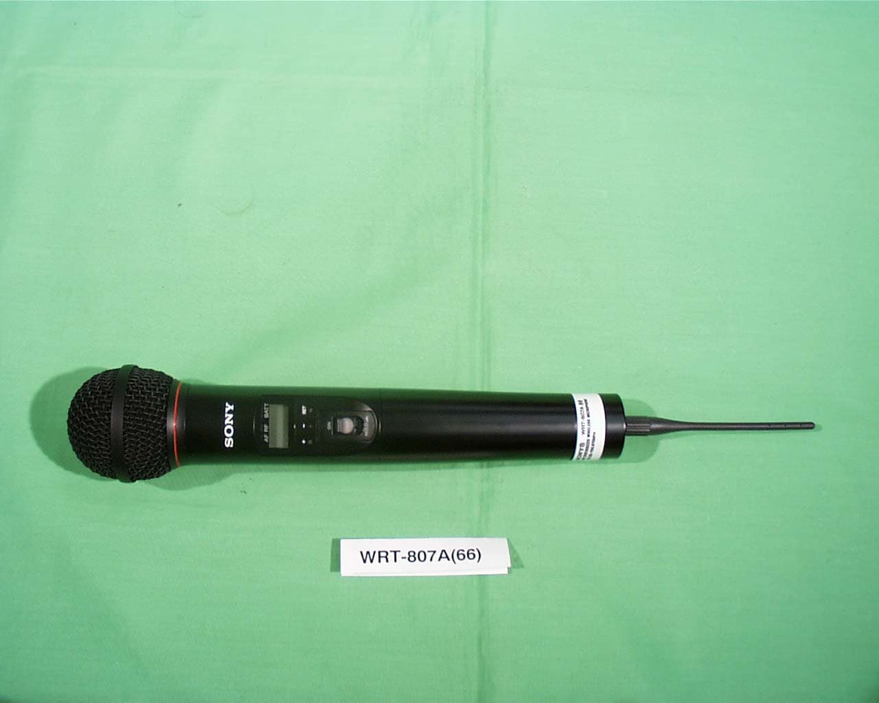 UHF Synthesized Wireless Microphone - FCC ID AK8WRT807A66 - Sony Group Corporation