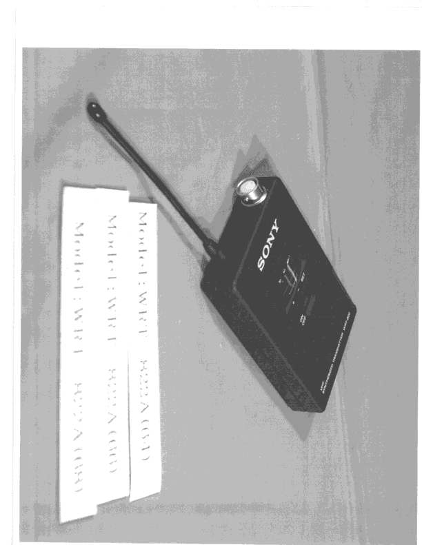 TBT - Licensed Broadcast Transmitter Worn on Body - FCC ID AK8WRT822A - Sony Group Corporation (2)