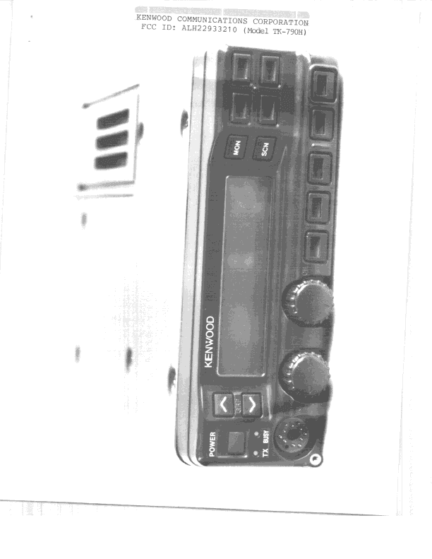 TNB - Licensed Non-Broadcast Station Transmitter - FCC ID ALH22933210 - Kenwood USA Corporation (3)