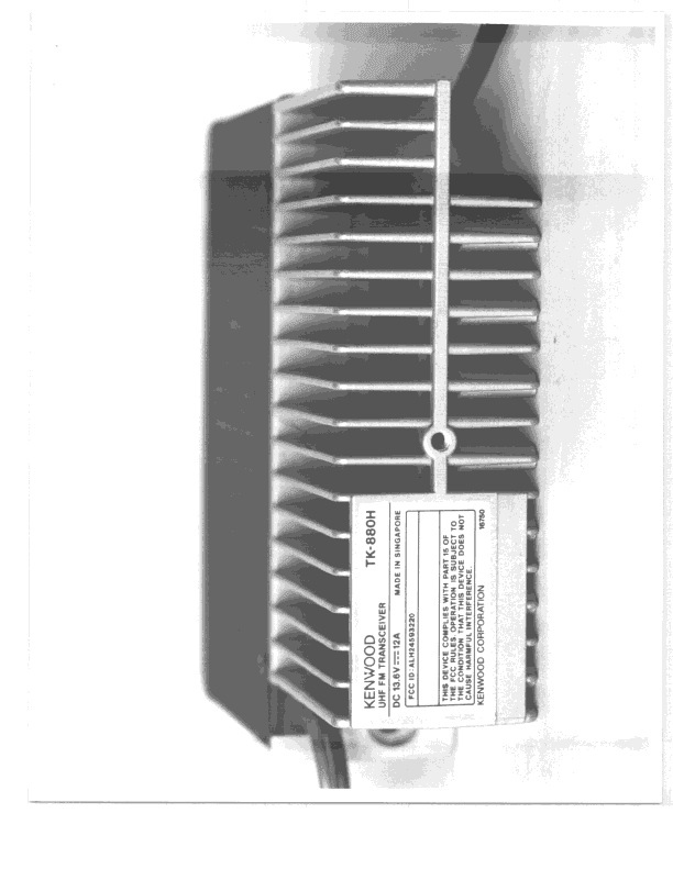 TNB - Licensed Non-Broadcast Station Transmitter - FCC ID ALH24593220 - Kenwood USA Corporation (3)