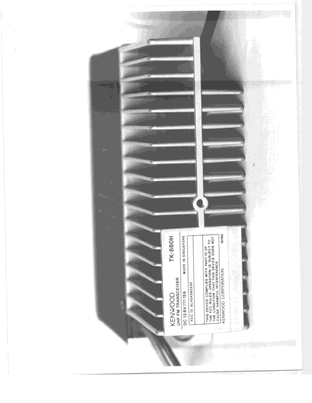 TNB - Licensed Non-Broadcast Station Transmitter - FCC ID ALH24593230 - Kenwood USA Corporation (3)
