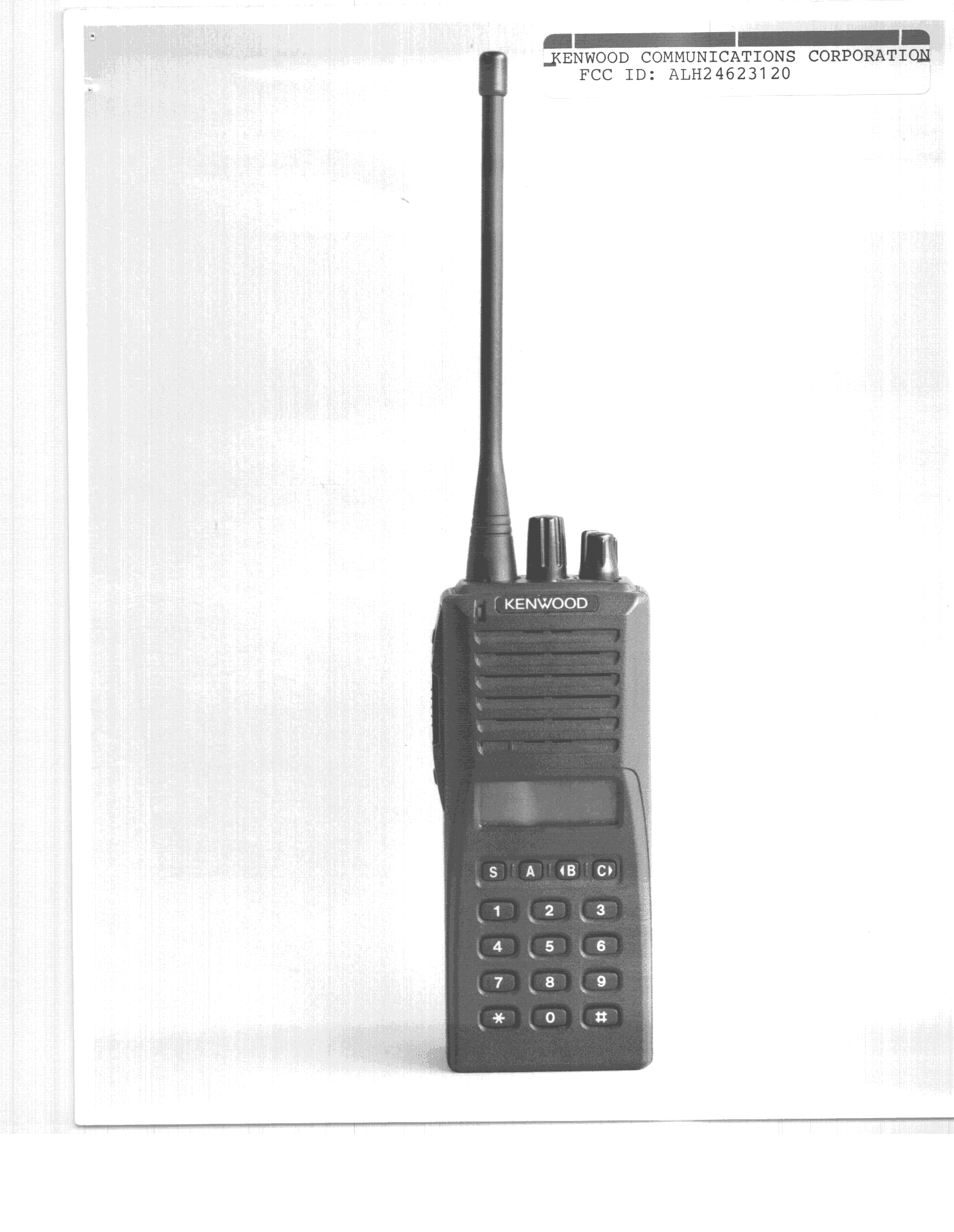 TNB - Licensed Non-Broadcast Station Transmitter - FCC ID ALH24623120 - Kenwood USA Corporation (1)