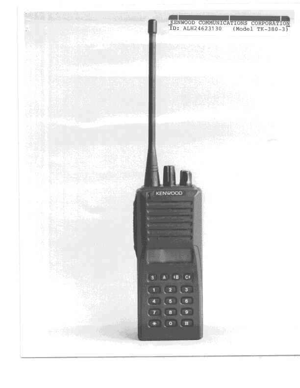 Mobile - FCC ID ALH24623130 - Kenwood USA Corporation (1)