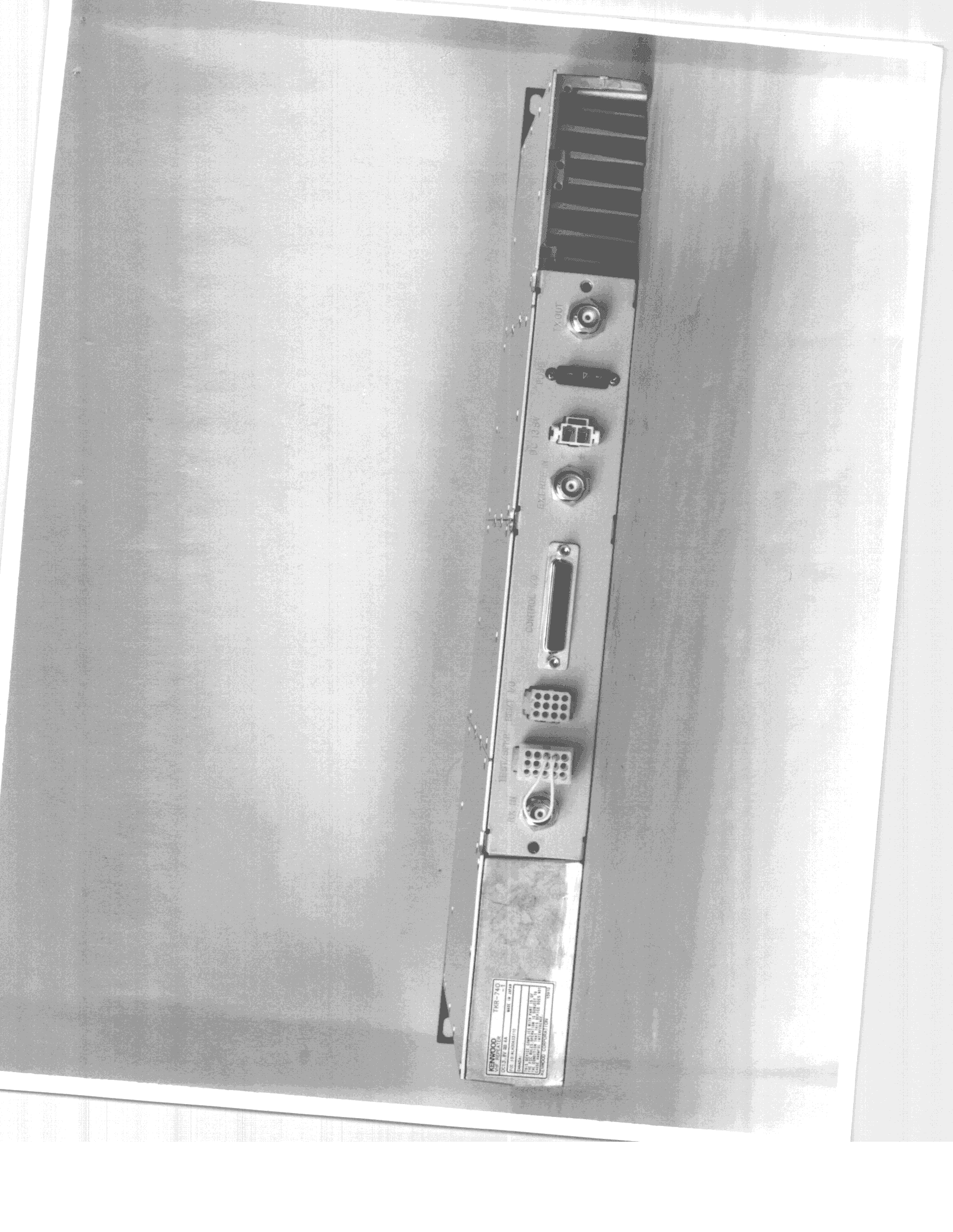 Repeater - FCC ID ALH30633110 - Kenwood USA Corporation (2)
