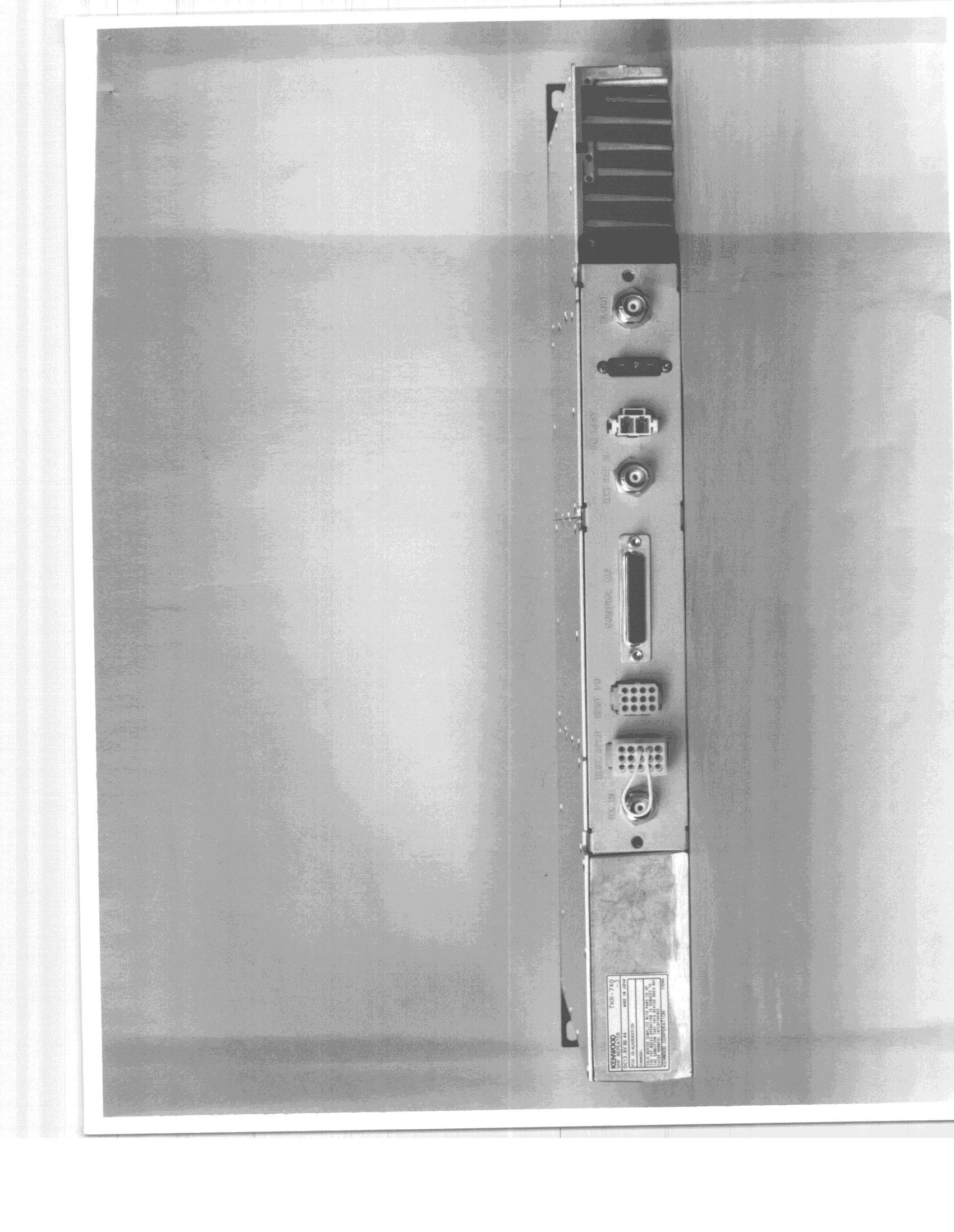 Repeater - FCC ID ALH30633130 - Kenwood USA Corporation (2)