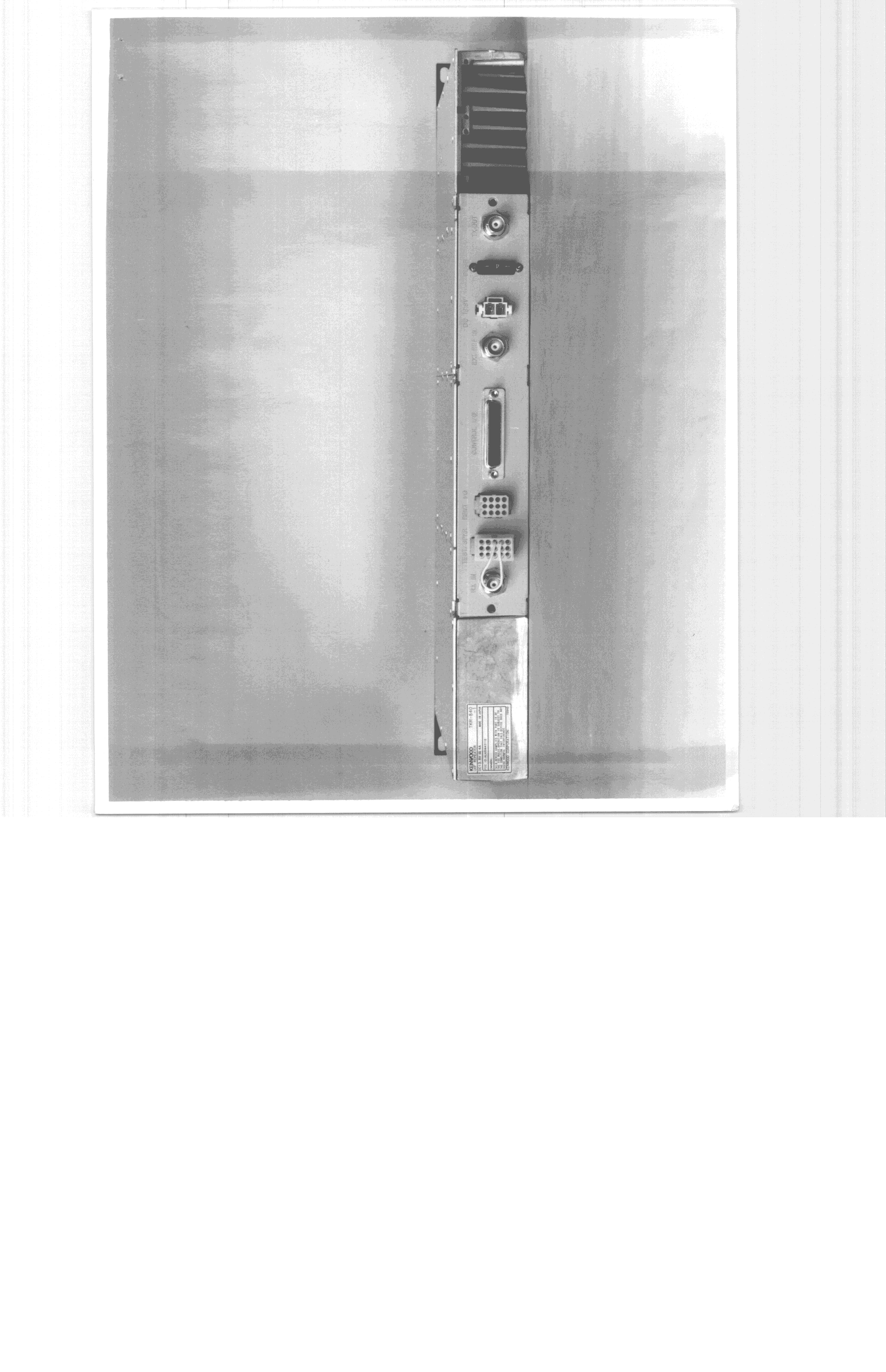 TNB - Licensed Non-Broadcast Station Transmitter - FCC ID ALH30643110 - Kenwood USA Corporation (3)