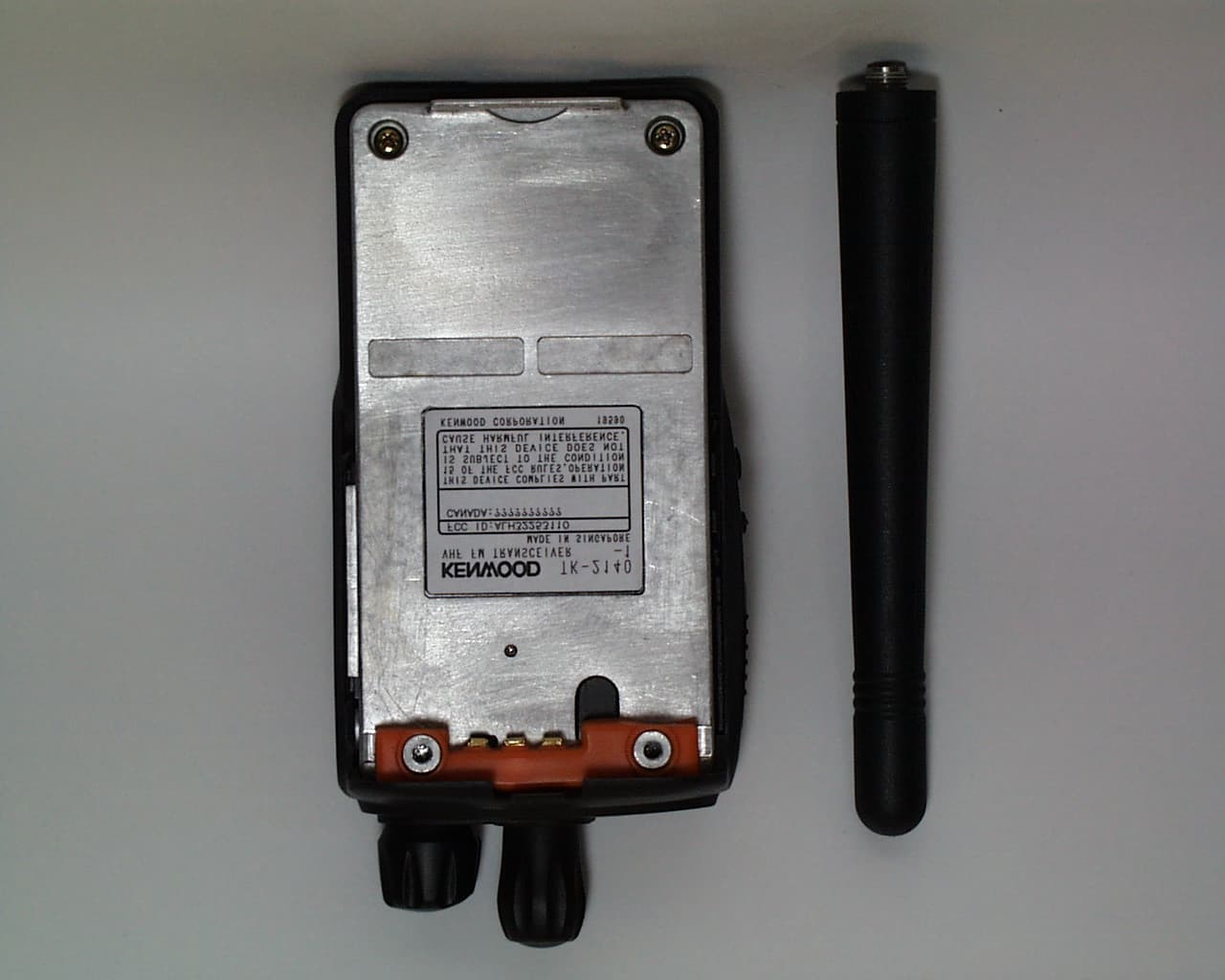 VHF Handheld Transceiver - FCC ID ALH32253110 - Kenwood USA Corporation