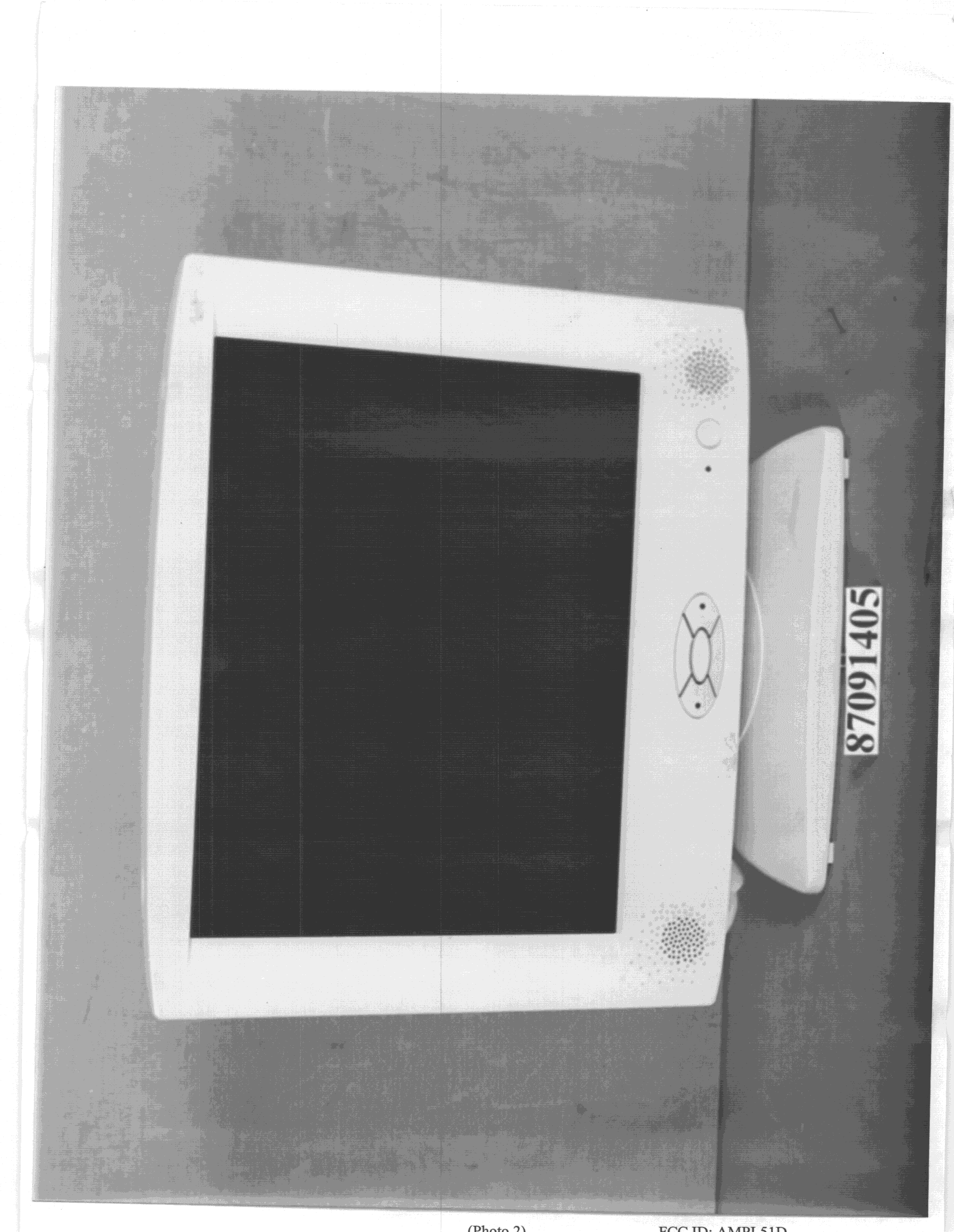 Color Monitor, 15" TFT Flat Panel 1024 X 768 - FCC ID AMPL51D - Jean Co Ltd (2)