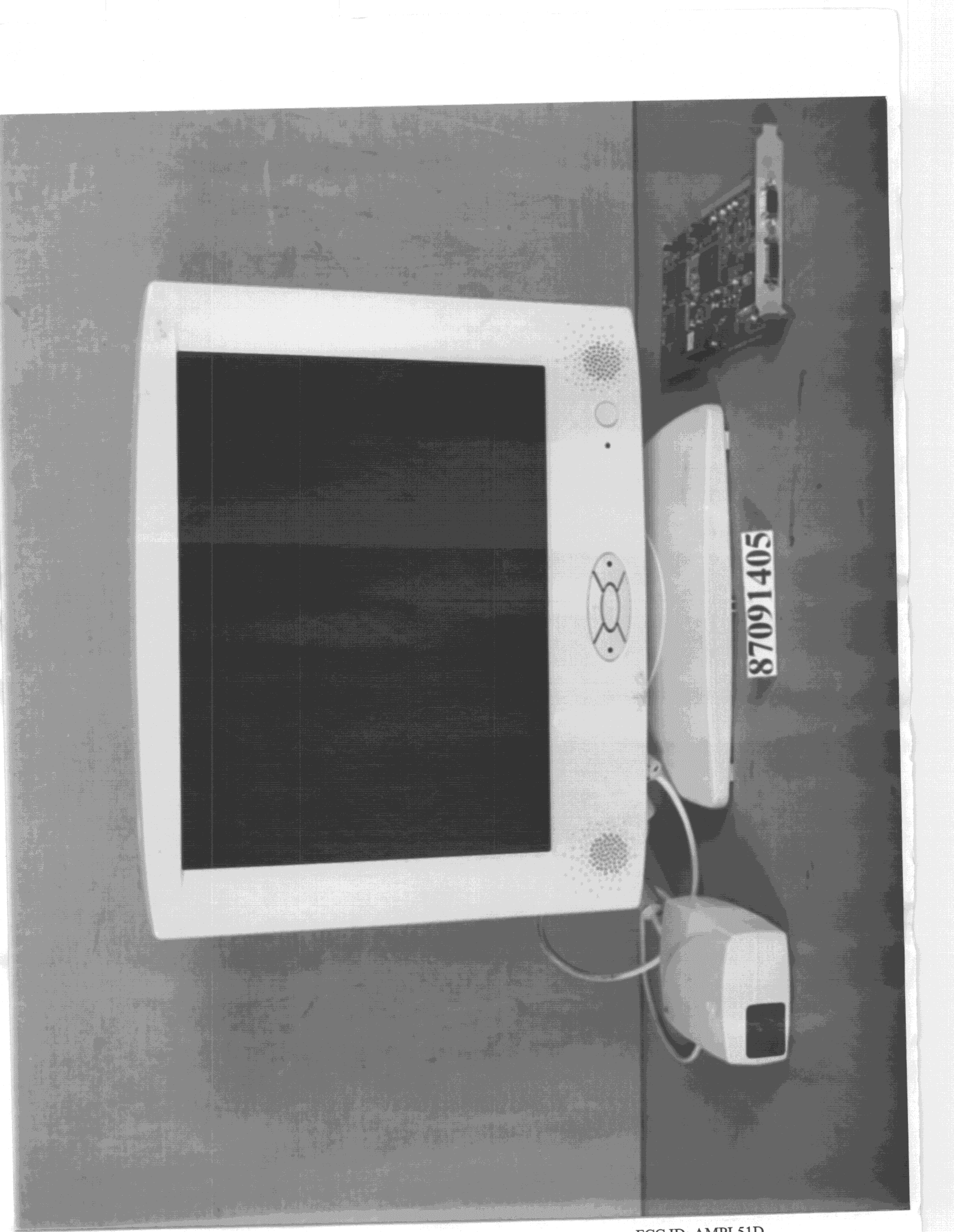 Color Monitor, 15" TFT Flat Panel 1024 X 768 - FCC ID AMPL51D - Jean Co Ltd