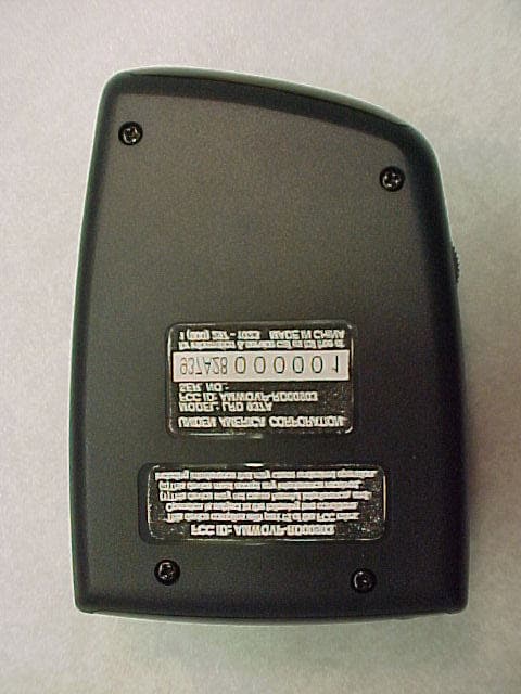 Radar Detector - FCC ID AMWOVP-RD00903 - Uniden America Corporation