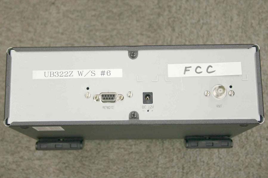 scanning receiver - FCC ID AMWUB322 - Uniden America Corporation (2)