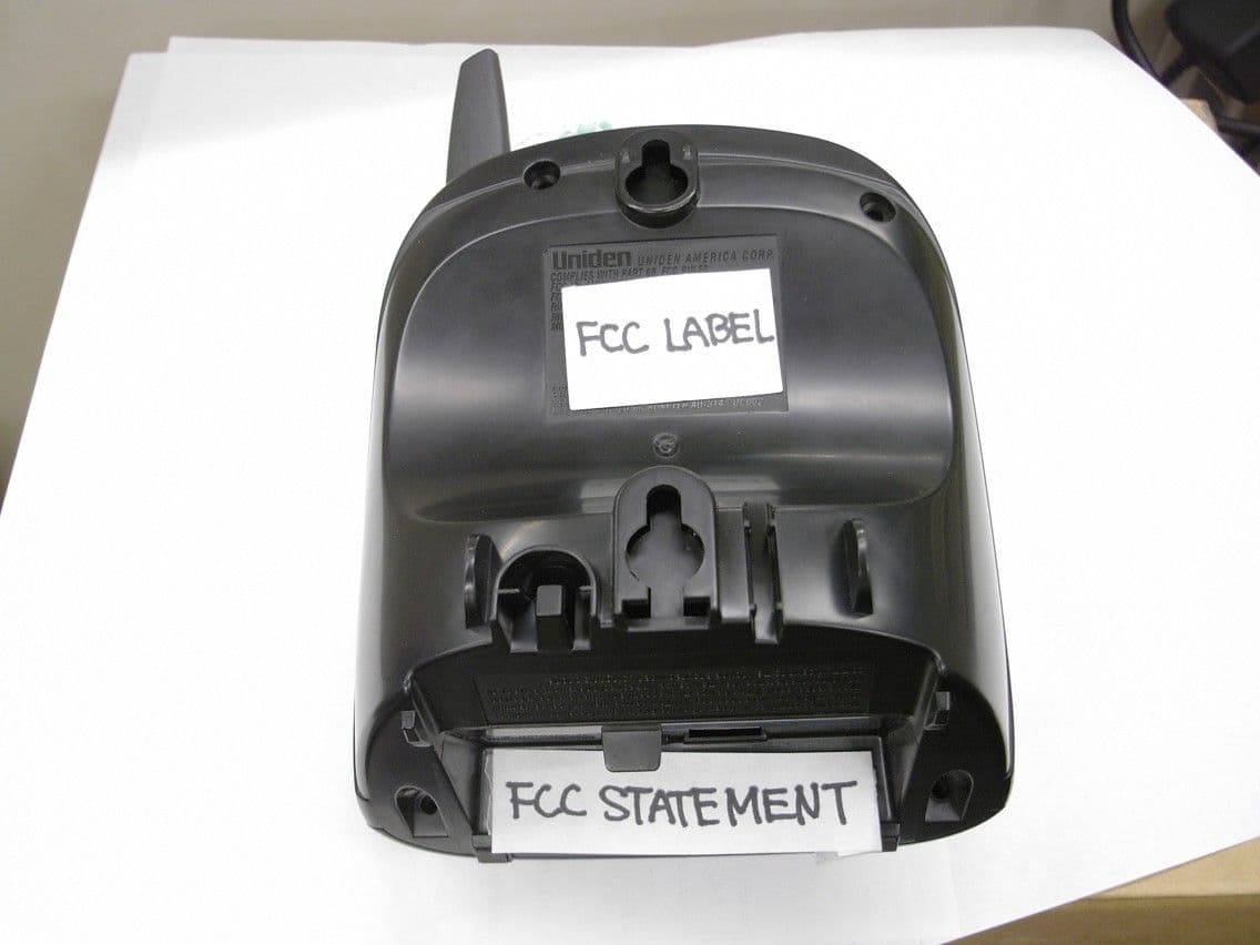 Cordless telephone system base - FCC ID AMWUC002 - Uniden America Corporation