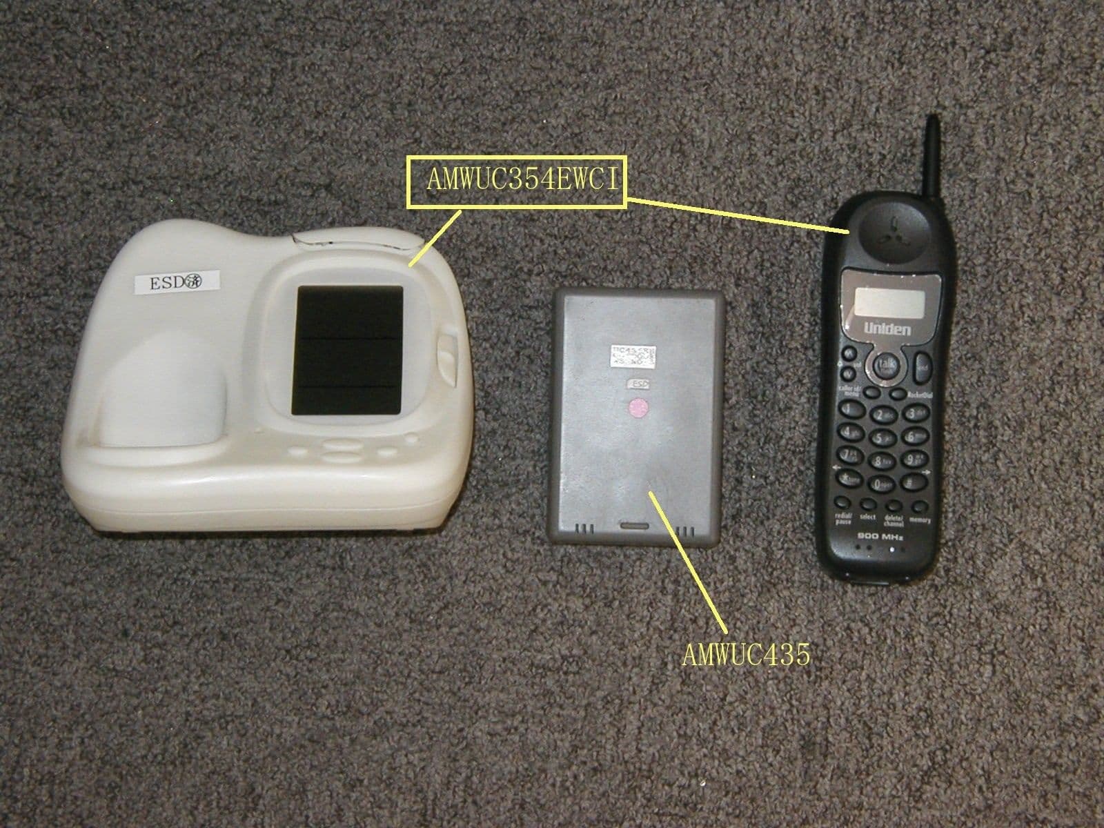Low Power Weather Data Transmitter - FCC ID AMWUC435 - Uniden America Corporation