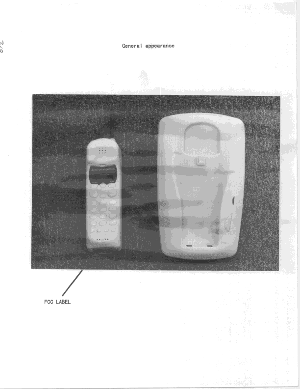 Cordless Telephone - FCC ID AMWUC604 - Uniden America Corporation
