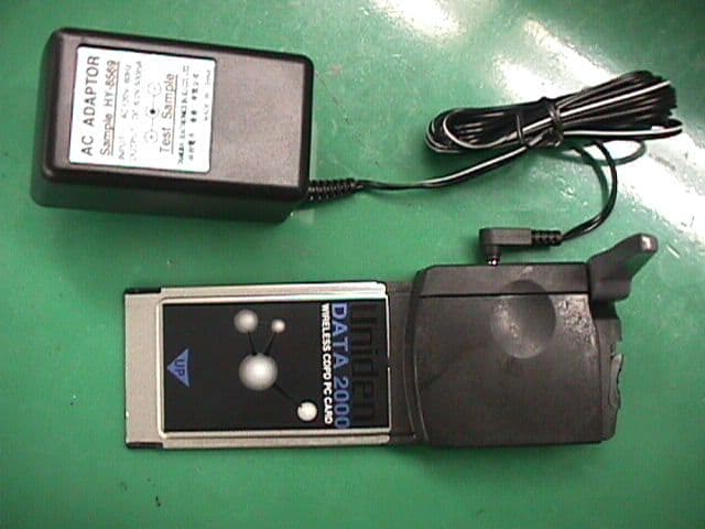 Wireless Cellular Digital Packet Data (CDPD) PC Ca - FCC ID AMWUH302 - Uniden America Corporation