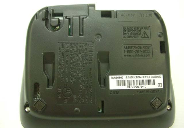 1.9GHz UPCS CORDLESS TELEPHONE-BASE UNIT - FCC ID AMWUN368 - Uniden America Corporation (2)
