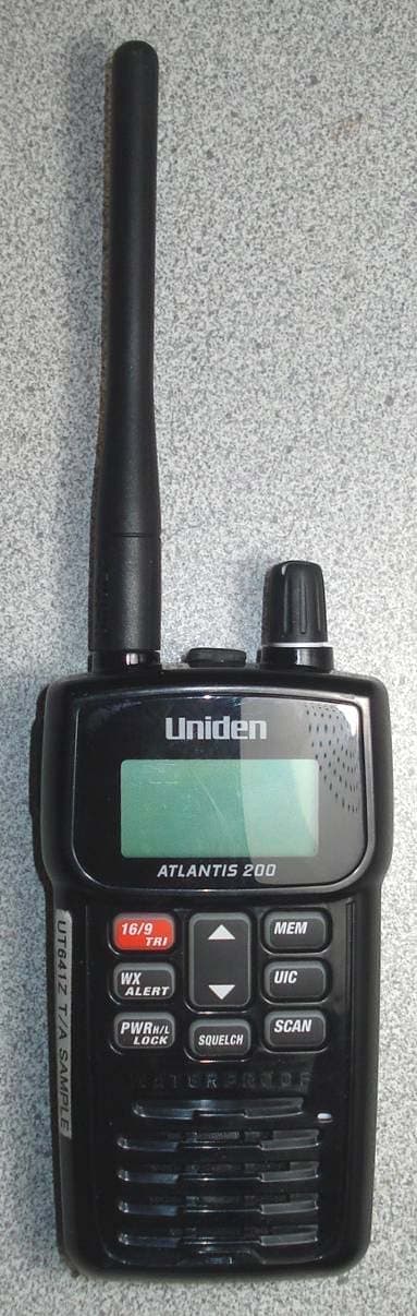 PORTABLE VHF PTT MARINE RADIO TRANSCEIVER - FCC ID AMWUT641 - Uniden America Corporation (2)