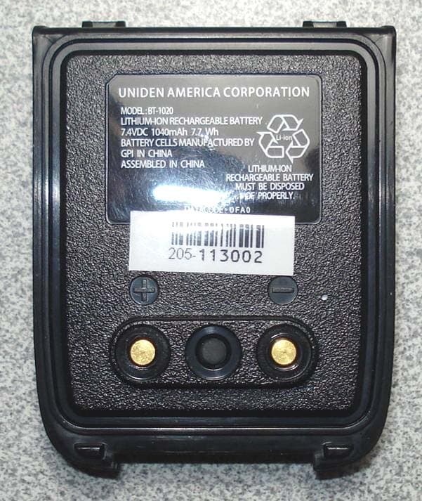 PORTABLE VHF PTT MARINE RADIO TRANSCEIVER - FCC ID AMWUT642 - Uniden America Corporation
