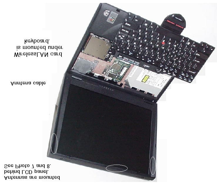 IBM ThinkPad - FCC ID ANO12P701X - International Business Machines Corporation