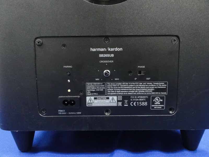 Soundbar Speaker System - FCC ID APISB26STC - Harman International Industries, Inc