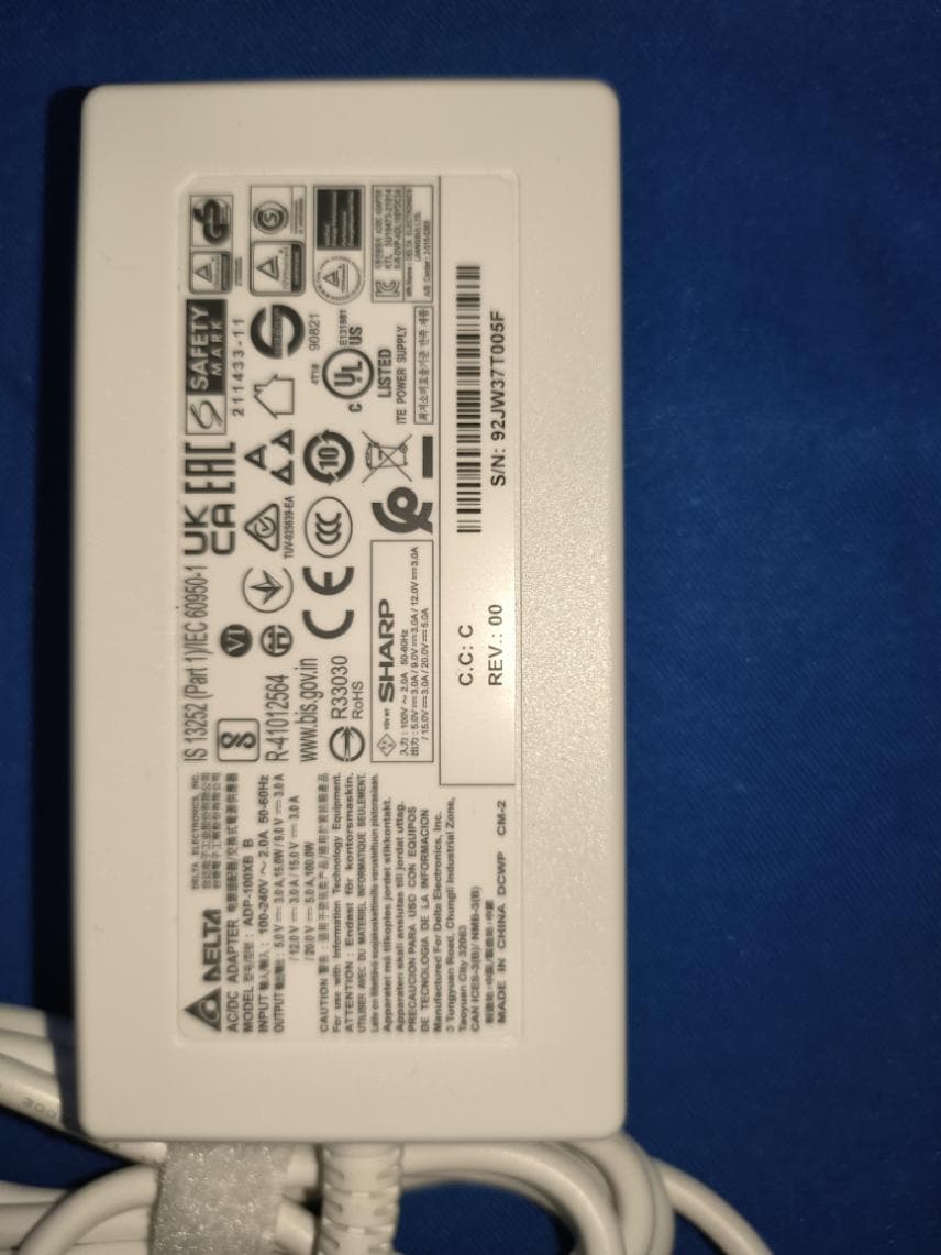 Electronic paper display - FCC ID APYBSC0005 - Sharp Corporation