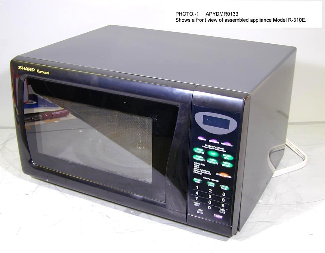 Household Microwave Oven - FCC ID APYDMR0133 - Sharp Corporation