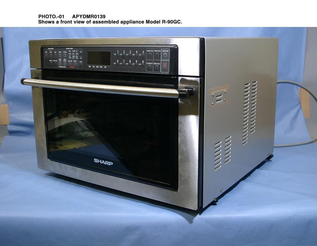 Household Microwave Oven - FCC ID APYDMR0139 - Sharp Corporation