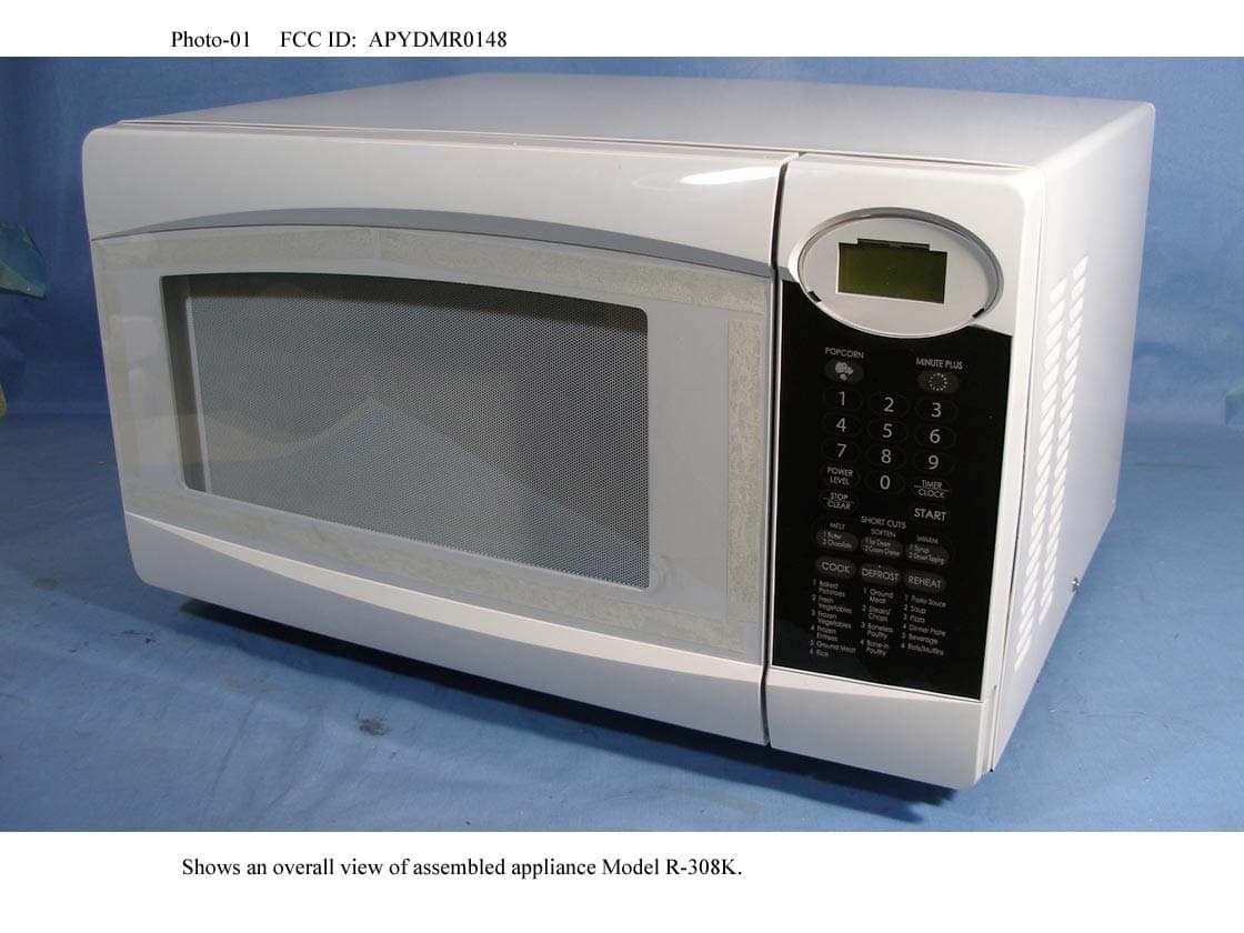 Household Microwave Oven - FCC ID APYDMR0148 - Sharp Corporation (2)