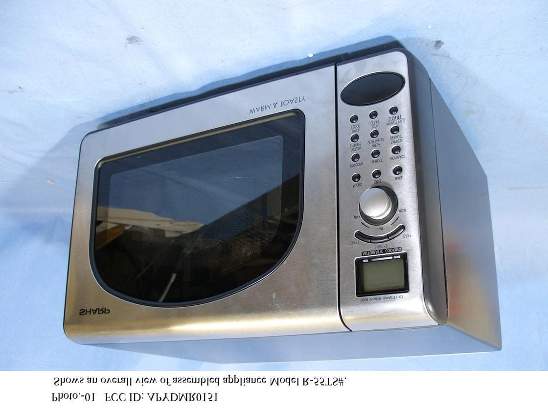Household Microwave Oven - FCC ID APYDMR0151 - Sharp Corporation (2)