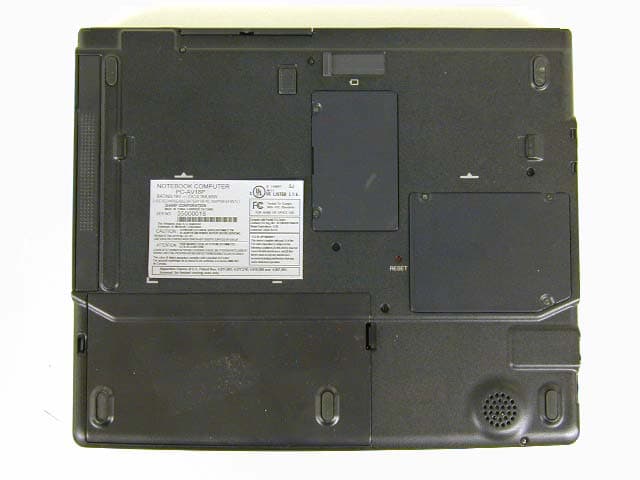 Notebook Computer with WLAN - FCC ID APYNAR0051 - Sharp Corporation (1)