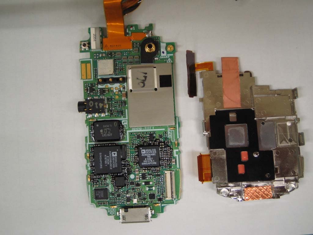 GSM900/DCS1800/PCS1900 Tri band cellular phone - FCC ID APYNAR0058 - Sharp Corporation (1)