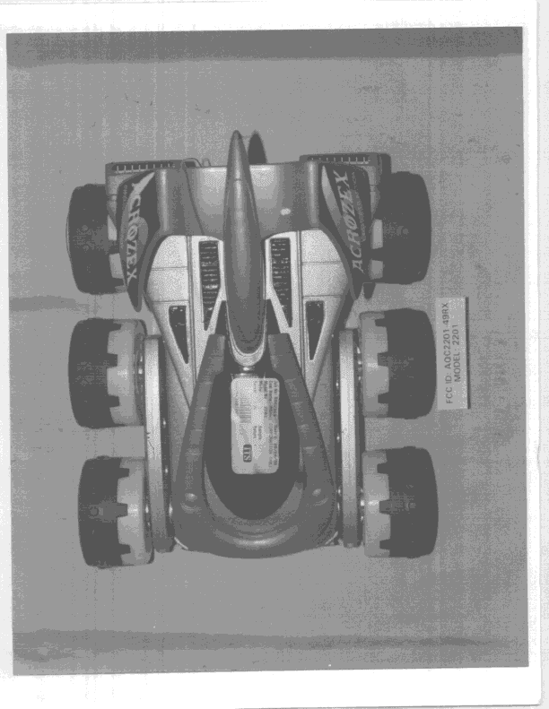 R/C Toy Car Receiver - FCC ID AQC2201-49RX - Asahi Corporation (2)
