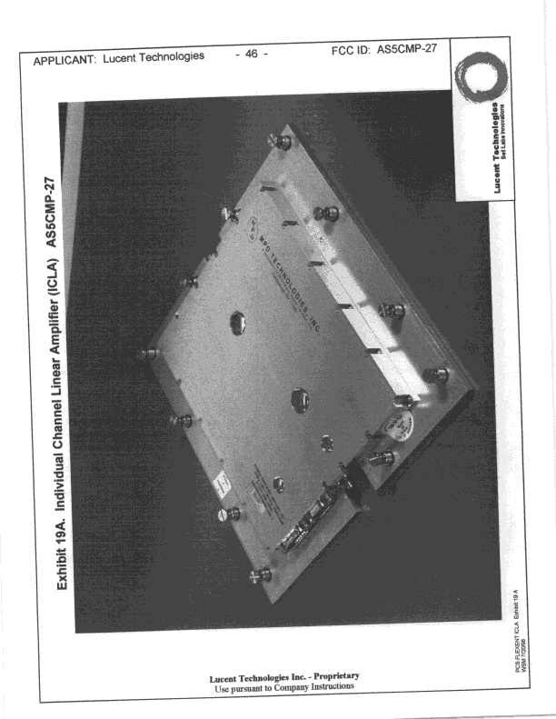 PCB - PCS Licensed Transmitter - FCC ID AS5CMP-27 - Nokia of America Corporation (2)
