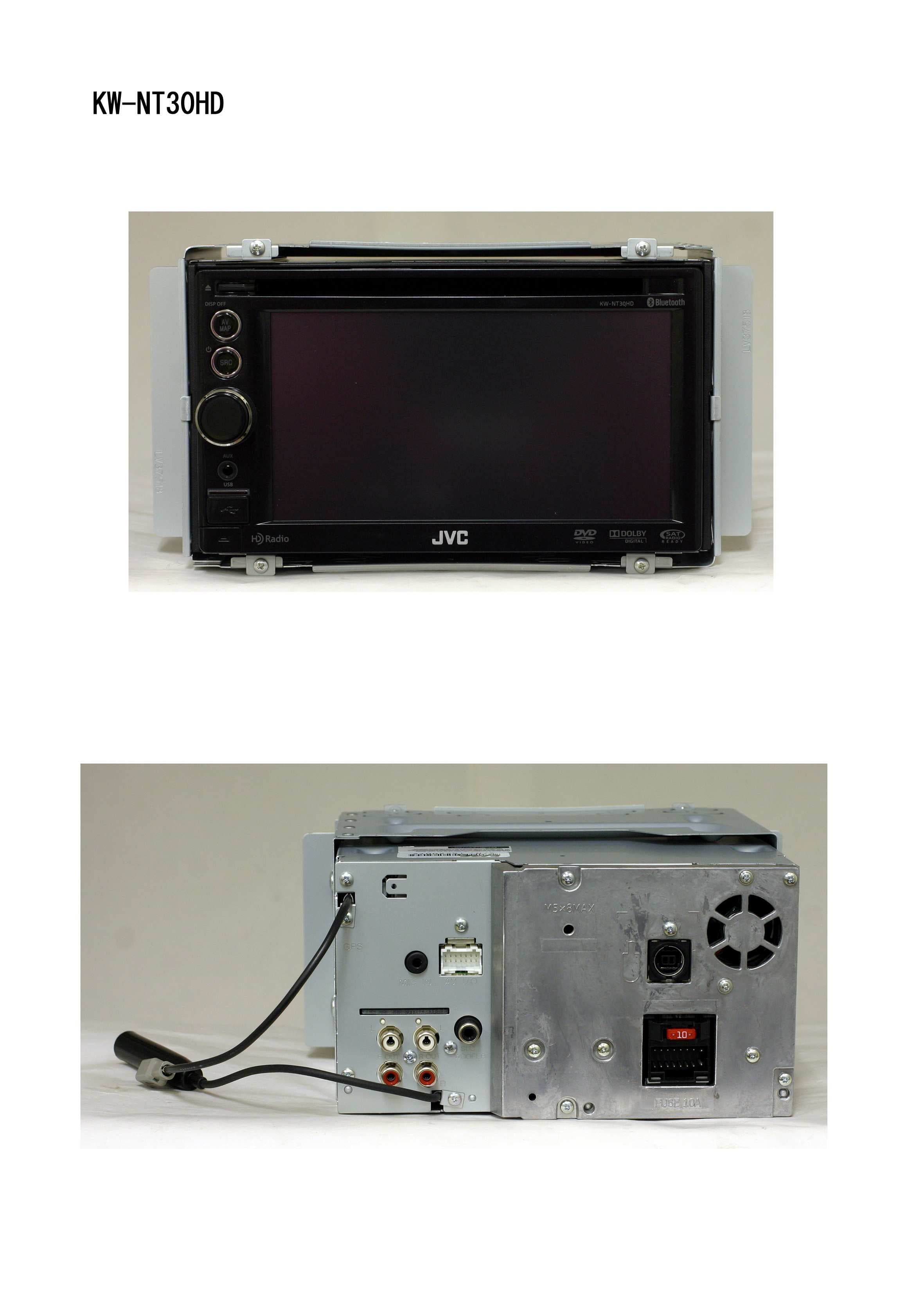 GPS Navigation System - FCC ID ASIV1B007 - JVC KENWOOD Corporation