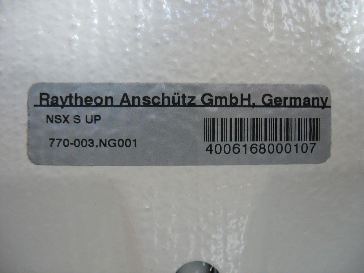 Shipborne Radar - S-Band Up Mast Transceiver - FCC ID ASLNSX-30U - Anschuetz GmbH High Seas Products (5)
