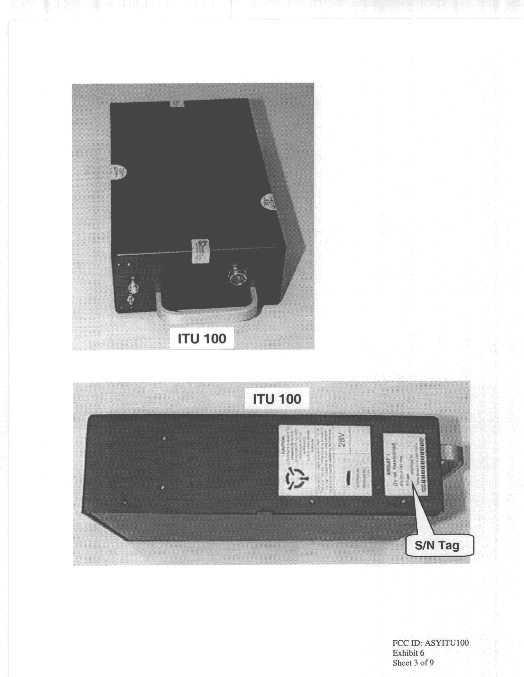 TNB - Licensed Non-Broadcast Station Transmitter - FCC ID ASYITU100 - Honeywell International Inc. (2)