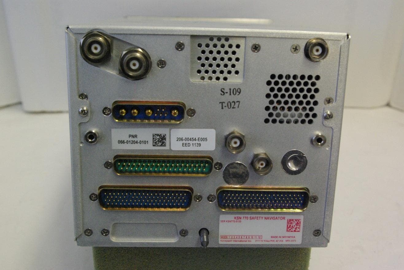 Aviation Communications Transceiver - FCC ID ASYKSN770 - Honeywell International Inc.