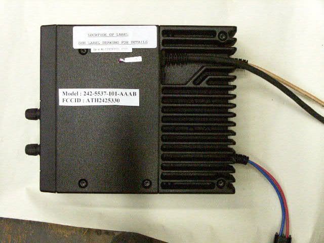 Digital Mobile Radio - FCC ID ATH2425330 - E F Johnson Company