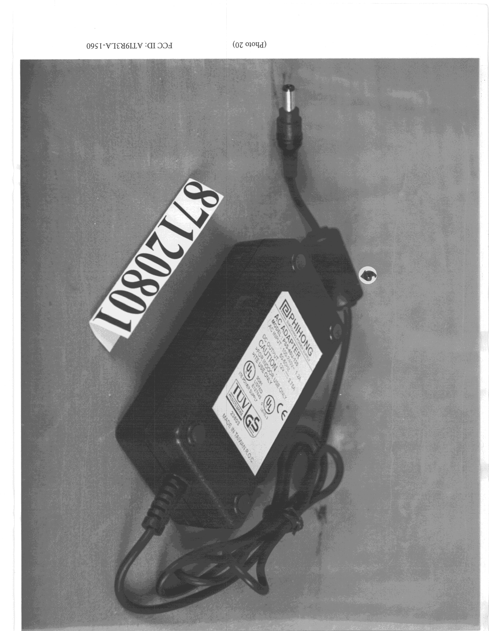 Comnputer Monitor - FCC ID ATI9R3LA-1560 - Action Electronics Co.,Ltd.