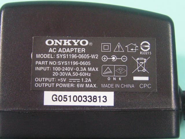 Base Station of Wireless Headphone - FCC ID ATMMHPAV1 - Onkyo Home Entertainment Corporation